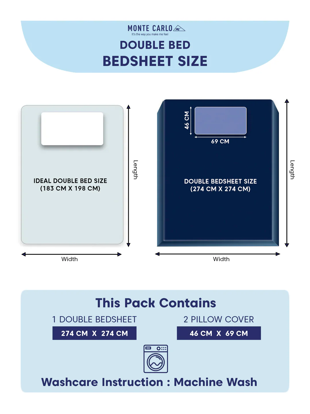144 TC Pure Cotton King Size Bedsheet with 2 Pillow Covers Tradition Collection - Image 10